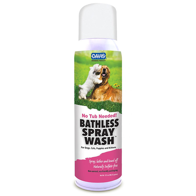 DAVIS Bathless Spray Wash, 13.5 oz